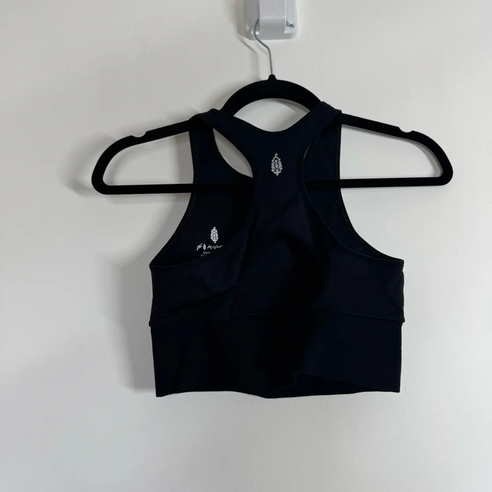 Free People Movement Sports Bra M/L Racerback Cutout Detail